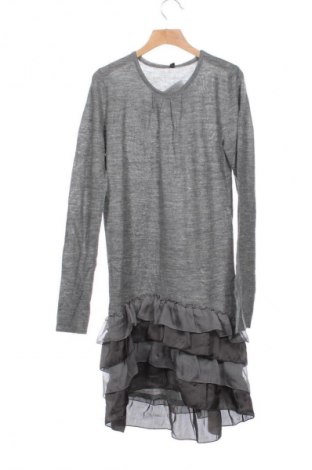 Kinderkleid United Colors Of Benetton, Größe 12-13y/ 158-164 cm, Farbe Grau, Preis 5,99 €