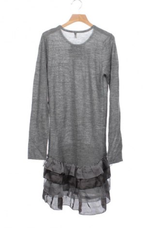 Kinderkleid United Colors Of Benetton, Größe 12-13y/ 158-164 cm, Farbe Grau, Preis 5,99 €