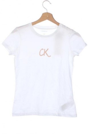 Детска тениска Calvin Klein Jeans, Размер 12-13y/ 158-164 см, Цвят Бял, Цена 26,58 €