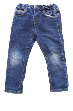 Dětské džíny  Zara, Velikost 18-24m/ 86-98 cm, Barva Modrá, Cena  119,00 Kč