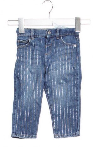 Dětské džíny  Zara, Velikost 12-18m/ 80-86 cm, Barva Modrá, Cena  227,00 Kč