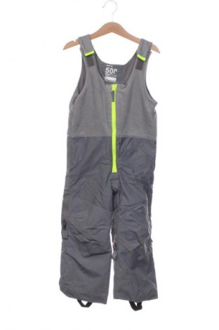 Dziecięcy kombinezon do uprawiania sportów zimowych Decathlon, Rozmiar 3-4y/ 104-110 cm, Kolor Szary, Cena 65,99 zł