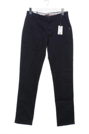 Dziecięce spodnie Tommy Hilfiger, Rozmiar 15-18y/ 170-176 cm, Kolor Niebieski, Cena 361,99 zł