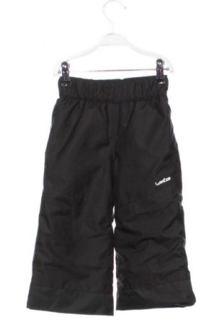Spodnie dziecięce do sportów zimowych Decathlon, Rozmiar 18-24m/ 86-98 cm, Kolor Czarny, Cena 36,99 zł