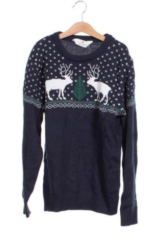 Kinderpullover H&M, Größe 10-11y/ 146-152 cm, Farbe Blau, Preis 8,99 €