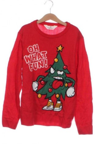 Kinderpullover H&M, Größe 10-11y/ 146-152 cm, Farbe Rot, Preis 8,99 €