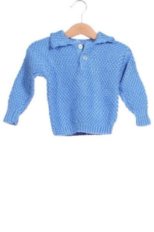 Kinderpullover Unbranded, Größe 9-12m/ 74-80 cm, Farbe Blau, Preis 3,99 €