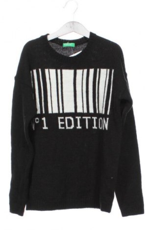 Kinderpullover United Colors Of Benetton, Größe 10-11y/ 146-152 cm, Farbe Schwarz, Preis 7,99 €