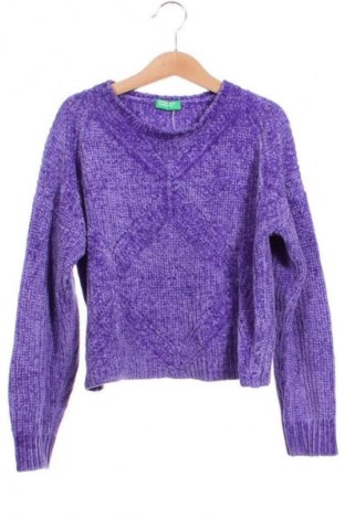Kinderpullover United Colors Of Benetton, Größe 10-11y/ 146-152 cm, Farbe Lila, Preis 7,99 €
