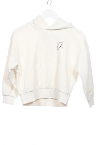 Kinder Sweatshirts Calvin Klein Jeans, Größe 6-7y/ 122-128 cm, Farbe Ecru, Preis 83,99 €