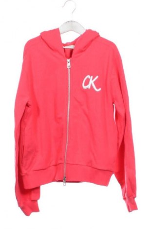 Kinder Sweatshirts Calvin Klein Jeans, Größe 11-12y/ 152-158 cm, Farbe Rot, Preis € 89,99