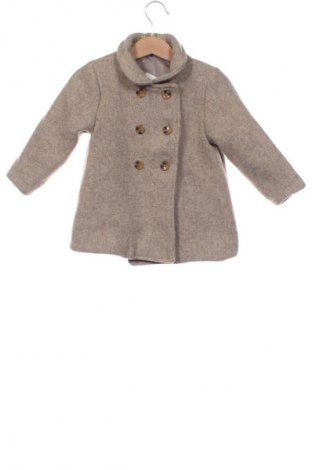 Kindermantel H&M, Größe 9-12m/ 74-80 cm, Farbe Beige, Preis 27,99 €