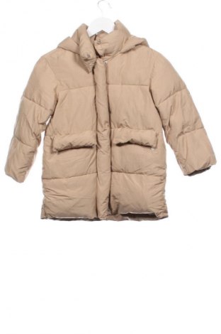 Kinderjacke Zara, Größe 7-8y/ 128-134 cm, Farbe Beige, Preis 21,99 €