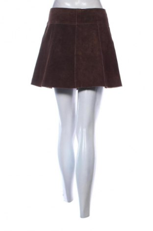 Кожена пола Unbranded, Размер S, Цвят Кафяв, Цена 11,24 €