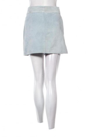 Fustă de piele Vero Moda, Mărime S, Culoare Albastru, Preț 198,78 Lei