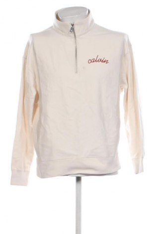 Bluză de bărbați Calvin Klein Jeans, Mărime M, Culoare Ecru, Preț 481,99 Lei