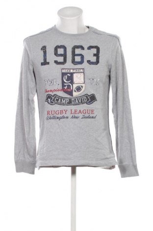 Pánské tričko  Camp David, Velikost S, Barva Šedá, Cena  259,00 Kč