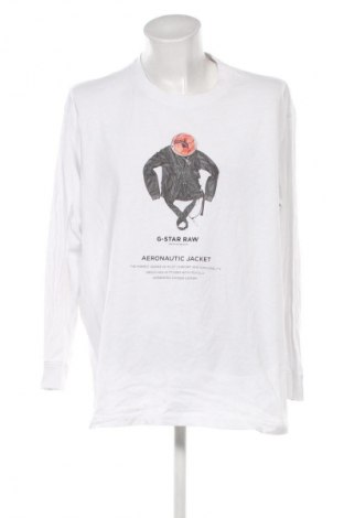 Herren Shirt G-Star Raw, Größe 3XL, Farbe Weiß, Preis € 22,99