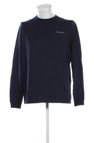 Męska bluzka Tommy Jeans, Rozmiar XL, Kolor Niebieski, Cena 312,99 zł