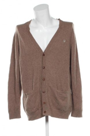 Męski kardigan Basefield, Rozmiar XL, Kolor Brązowy, Cena 39,99 zł