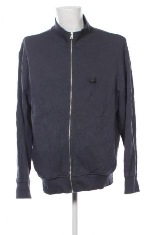 Herren Strickjacke Calvin Klein Jeans, Größe XL, Farbe Grau, Preis 25,99 €