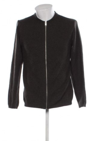 Jachetă tricotată de bărbați Selected, Mărime M, Culoare Verde, Preț 39,99 Lei