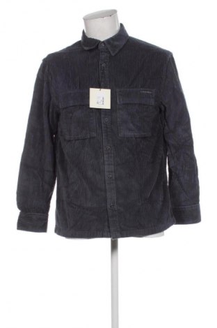 Cămașă de bărbați Calvin Klein Jeans, Mărime S, Culoare Albastru, Preț 634,99 Lei