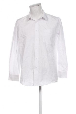 Ανδρικό πουκάμισο Fruit Of The Loom, Μέγεθος M, Χρώμα Λευκό, Τιμή 11,99 €