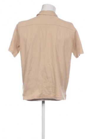 Ανδρικό πουκάμισο H&M, Μέγεθος M, Χρώμα  Μπέζ, Τιμή 11,20 €