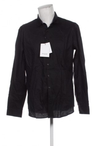 Męska koszula Selected Homme, Rozmiar XXL, Kolor Czarny, Cena 95,99 zł