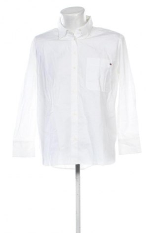 Herrenhemd Tommy Hilfiger, Größe M, Farbe Weiß, Preis 134,99 €