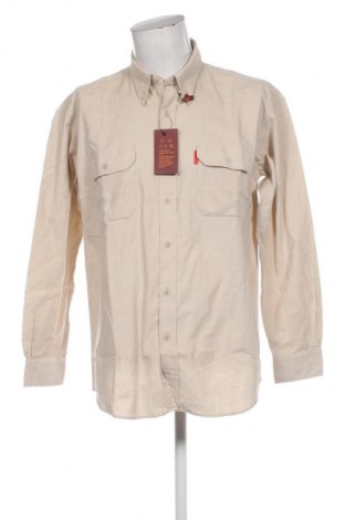 Herrenhemd Unbranded, Größe XL, Farbe Ecru, Preis € 16,99