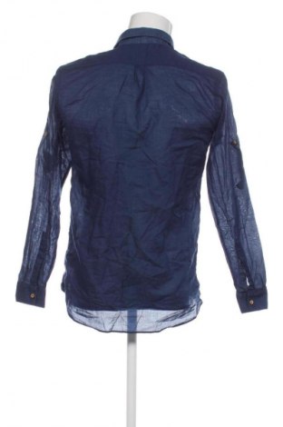 Cămașă de bărbați Zara, Mărime M, Culoare Albastru, Preț 114,69 Lei