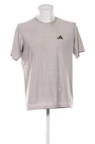 Herren T-Shirt Adidas, Größe M, Farbe Grau, Preis € 17,99