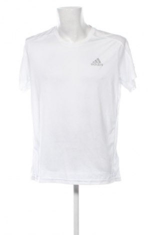 Мъжка тениска Adidas, Размер L, Цвят Бял, Цена 14,31 €
