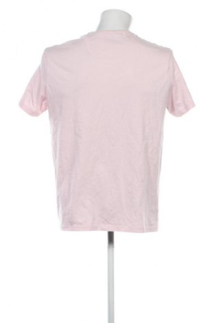 Męski T-shirt Burton of London, Rozmiar L, Kolor Różowy, Cena 41,00 zł