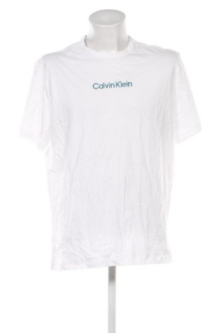 Męski T-shirt Calvin Klein, Rozmiar XL, Kolor Biały, Cena 158,99 zł, #135157234