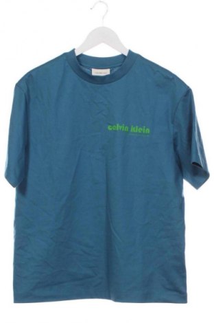 Męski T-shirt Calvin Klein Jeans, Rozmiar XS, Kolor Niebieski, Cena 271,99 zł