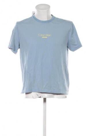 Herren Shirt Calvin Klein Jeans, Größe M, Farbe Blau, Preis 32,99 €