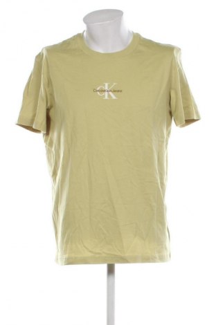 Męski T-shirt Calvin Klein Jeans, Rozmiar XL, Kolor Zielony, Cena 183,99 zł