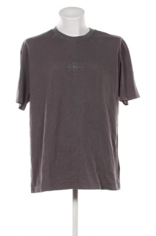 Ανδρικό t-shirt Calvin Klein Jeans, Μέγεθος XL, Χρώμα Γκρί, Τιμή 48,99 €