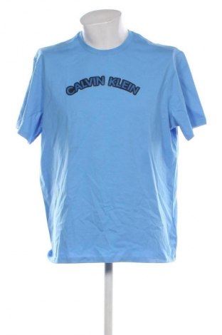 Мъжка тениска Calvin Klein Jeans, Размер L, Цвят Син, Цена 14,31 €