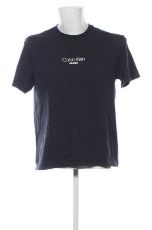 Herren T-Shirt Calvin Klein Jeans, Größe M, Farbe Blau, Preis € 42,99