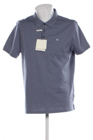 Мъжка тениска Calvin Klein Jeans, Размер L, Цвят Син, Цена 61,35 €