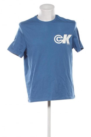 Pánske tričko  Calvin Klein Jeans, Veľkosť M, Farba Modrá, Cena  51,95 €