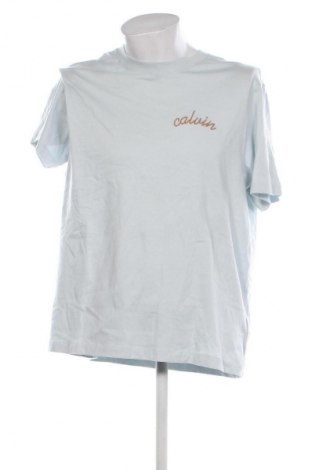 Pánské tričko  Calvin Klein Jeans, Velikost L, Barva Modrá, Cena  1 449,00 Kč