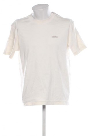 Herren Shirt Calvin Klein Jeans, Größe M, Farbe Ecru, Preis 55,99 €