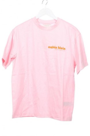 Tricou de bărbați Calvin Klein Jeans, Mărime XS, Culoare Roz, Preț 322,99 Lei