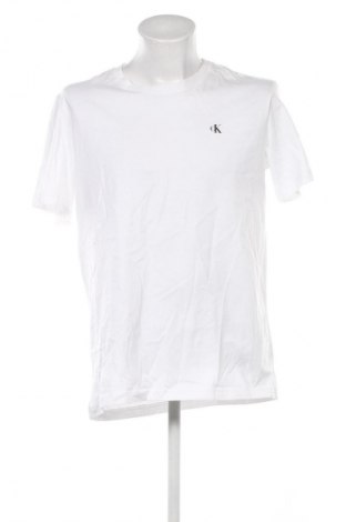 Pánske tričko  Calvin Klein Jeans, Veľkosť XL, Farba Biela, Cena  29,95 €