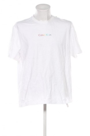 Ανδρικό t-shirt Calvin Klein Jeans, Μέγεθος XL, Χρώμα Λευκό, Τιμή 51,99 €, #135160946